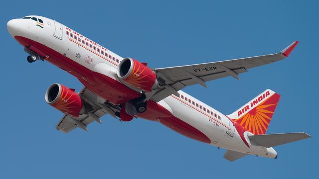 VT-EXR:Airbus A320:Air India